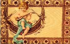Angel Quarter Moon Mandolin