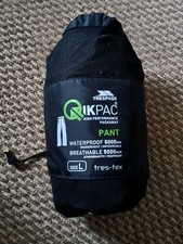Trespass Qikpack Waterproof Over trousers Size Large