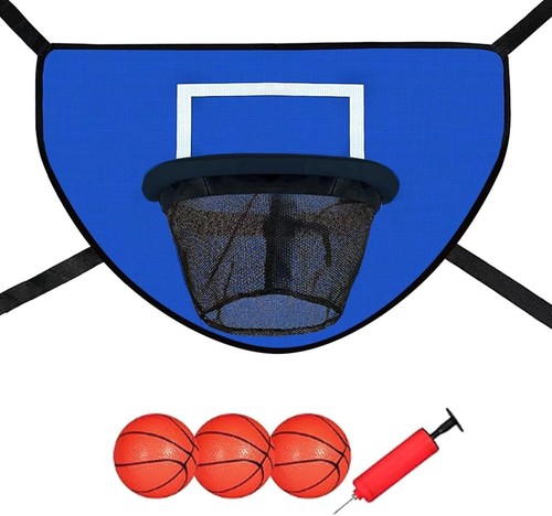 Trampoline basketball hoop - trampoline,