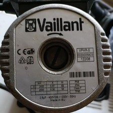 Vaillant VPAR-5 Boiler Pump Head. Used.  0020005803