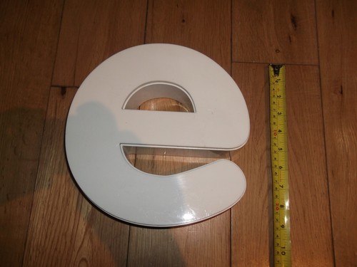 Reclaimed metal letter e - reclaimed,