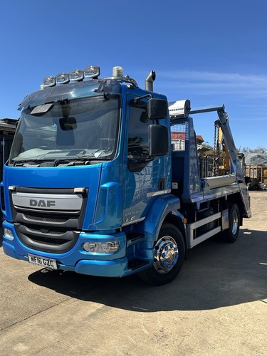 Skip lorry - skip,