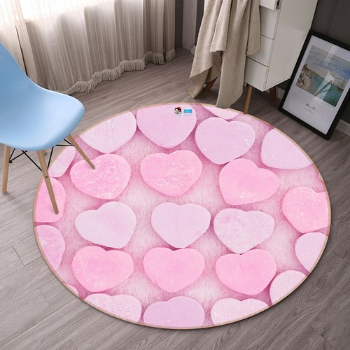 Pink love round - pink, na13351