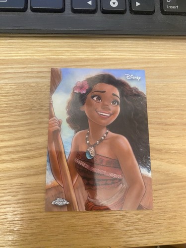 Topps disney chrome - topps, moana