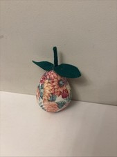 Vintage Handmade Fabric Pear