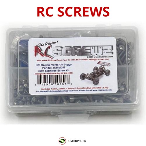 Rcscrewz stainless screw kit - rcscrewz,