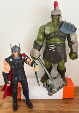 Large Hulk & Thor Interactive Gladiator Ragnarok Marvel 15 Inch talking