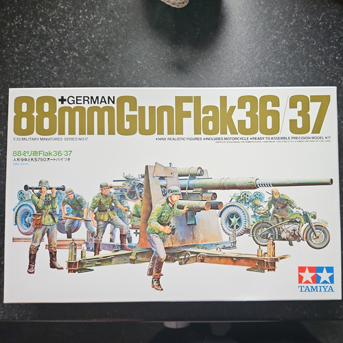 Tamiya german 88mm gun - 88mm,