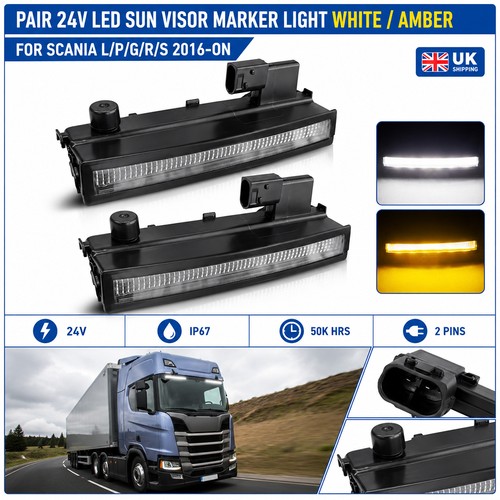 Sun visor marker light - visor,