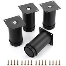 4PCS 4 Inch Furniture Legs