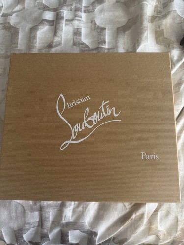Empty christian louboutin shoe - empty,