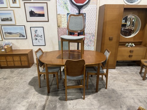 Vintage meredew teak - vintage, oval