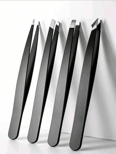 Eyebrow tweezers set stainless - eyebrow,