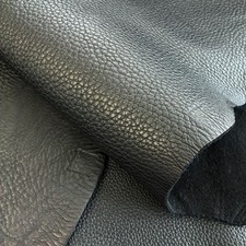 2.5mm Thick Black Full Grain