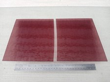Stained glass offcuts. Pale /