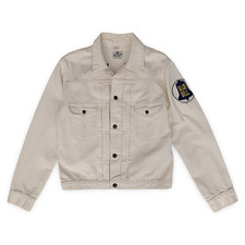 Wrangler Blue Bell Embroidered Off White Denim Jacket 1956 11 MJ Promo Jacket