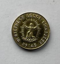 Masonic Token/ Penny . St. Stephen’s Lodge Edinburgh no 145. Please See Notes