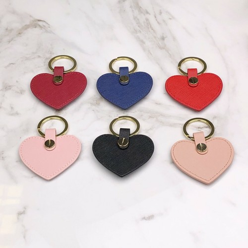 Quality saffiano leather - leather, key