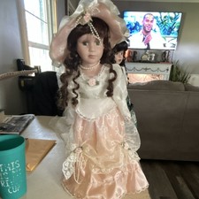 Vintage antique Porcelain Doll