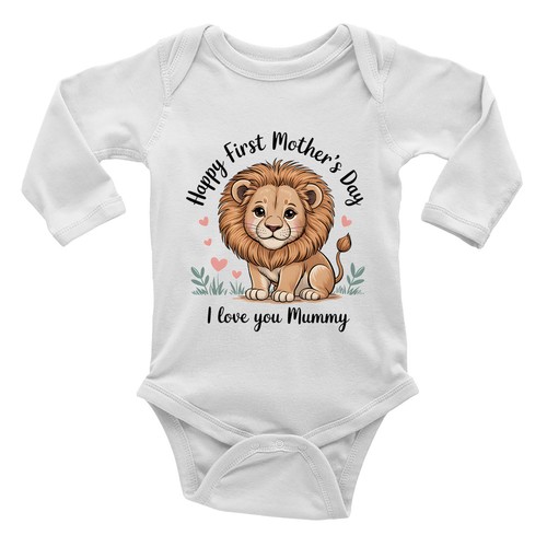Happy first mother - happy,