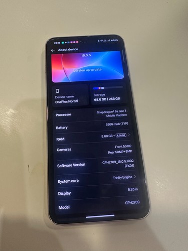Oneplus nord 256gb blue - oneplus,
