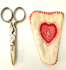 Vintage buttonhole scissors - vintage,