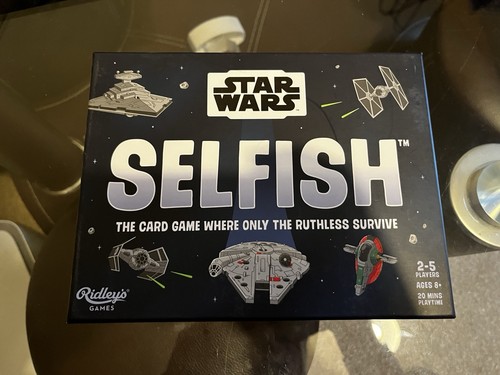 Star wars selfish card - wars,