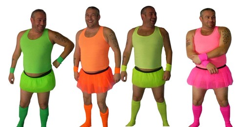 Adults stag night party neon - stag,