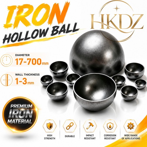 Mild steel hollow hemisphere - mild,
