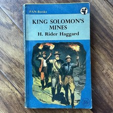 King Solomon's Mines - H. Rider Haggard - 1951 Pan 1st Edition Vintage Paperback