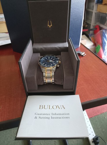 Bulova men wristwatch - men's,
