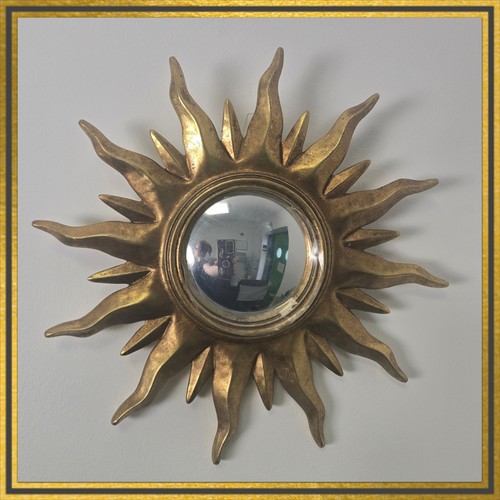 Antique sun burst convex - burst,