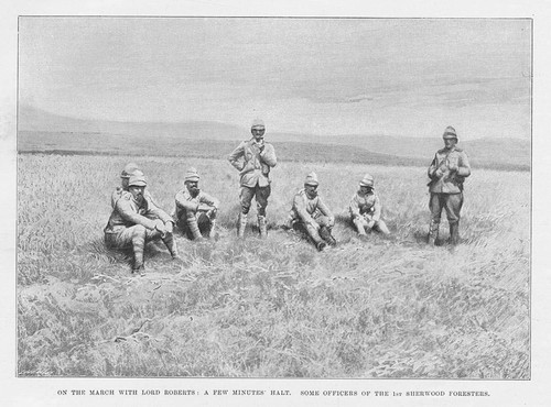 Boer war officers the - war,