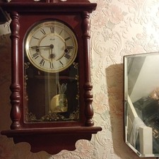 Antique HERMLE Wallclock PLUS