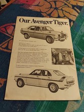 Hillman Avenger Tiger Brochure