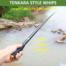 Bakawa Telescopic  Tenkara  Fishing Whip Rod Light Portable 1.8m 2.7m 3.6m 4.5m