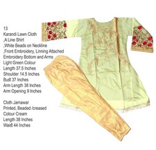 Shalwar Kameez Karandi Lawn
