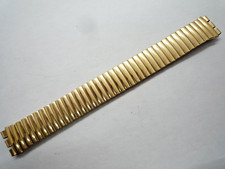 Swatch 17mm Stainless Steel Gold Expanding Watch Strap Bracelet 17 mm Lug Large