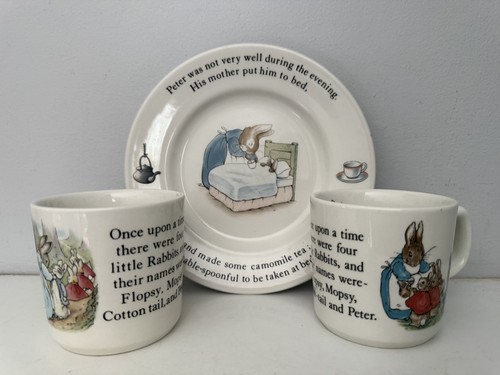 Wedgewood peter rabbit side - peter,