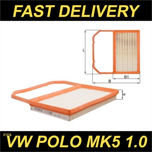 Mahle air filter - air, vw