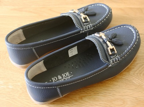 Joe ladies navy leather - jo,