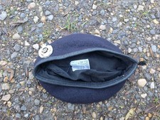 ROYAL ENGINEERS BERET AND BADGE SIZE 57 - MEDIUM