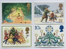 Christmas Tree Stamp Collection - MNH - Postage Combined