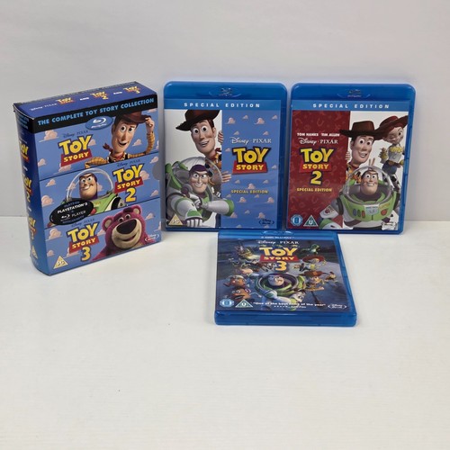 Toy story trilogy movie - story,