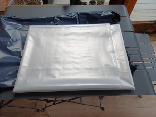 Round hay bale cover - round,