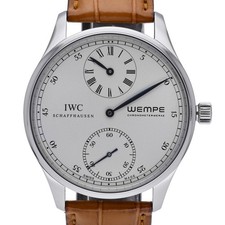 Iwc Portuguese Regulateur Wempe Edition IW544301 with 43mm Steel case and Sil...