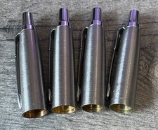 Pre 1980 4 x Parker Jotter Pen Brass Thread  Caps - Pen Spares -  #Job Lot 78