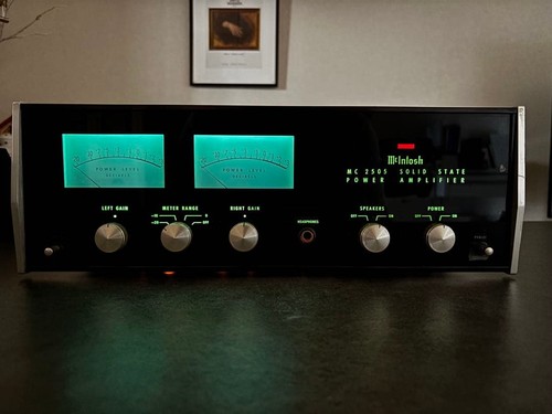 Mcintosh mc2505 power - mc2505,