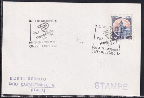 Italy sport skiing aviano - italy,