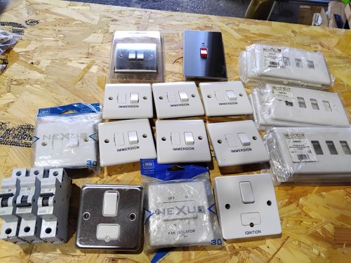 Electrical switches job lot - switches,